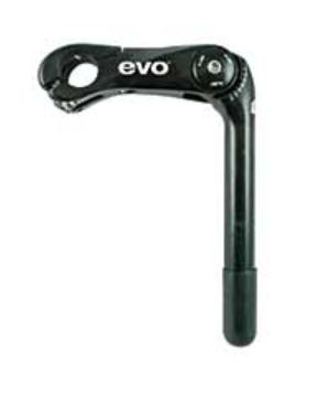 EVO, E-Force Adjust DLX, 25.4mm, For 25.4mm Handlebars, Black, 110mm