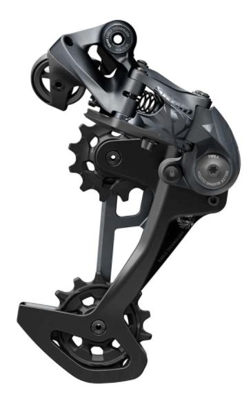 SRAM, XX1 Eagle B2, Rear Derailleur, Speed: 12, Black