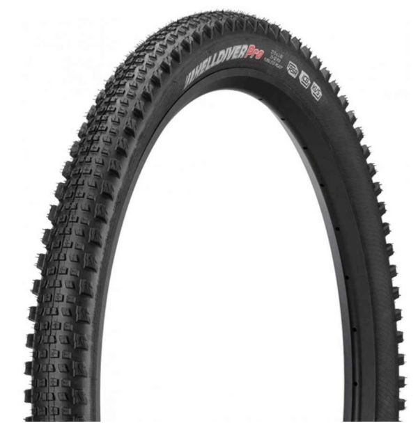 Kenda, Helldiver, Tire, 27.5"x2.40, Folding, Clincher, RSR, KVS, 60TPI, Black