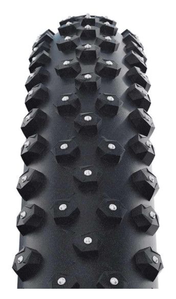 Schwalbe, Ice Spiker Pro, Tire, 27.5''x2.25, Folding, Clincher, Winter, DD, Raceguard, 67TPI, Black