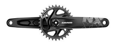 SRAM, NX Eagle DUB, Crankset, Speed: 12, Spindle: 28.99mm, BCD: Direct Mount, 32, DUB, 175mm, Black, Boost
