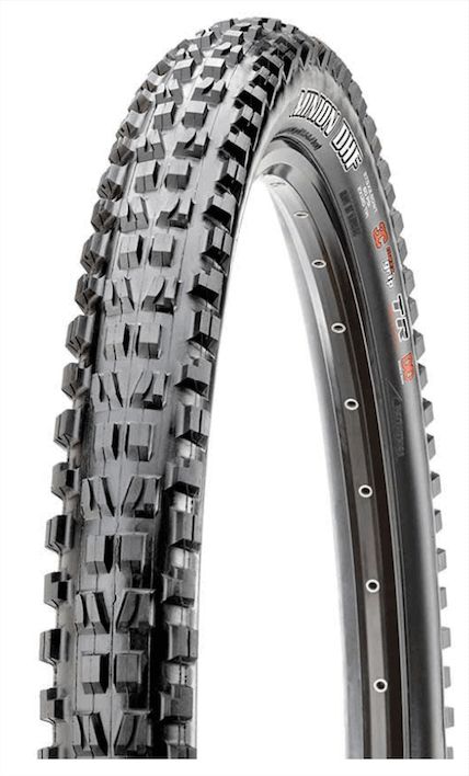 Maxxis, Minion DHF, Mountain Tire, 27.5''x2.60, Folding, Tubeless Ready, 3C Maxx Terra, EXO, 120TPI, Black