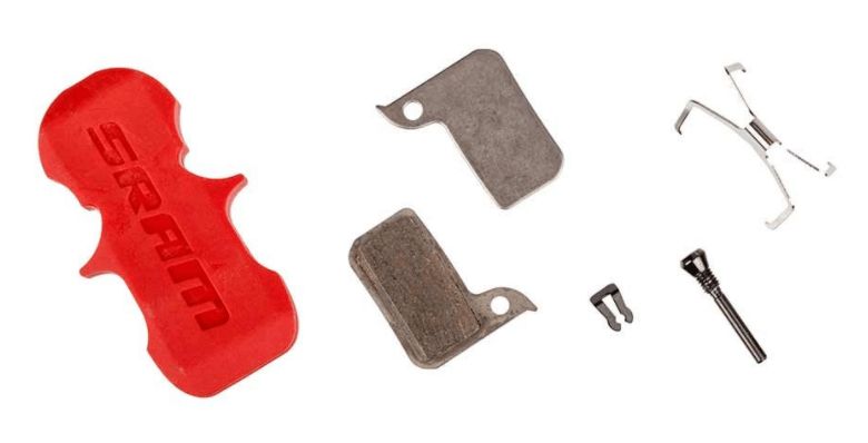 SRAM, Level TLM, Level Ultimate, HRD, Disc Brake Pads, Shape: SRAM Monoblock, Organic Quiet, Aluminium, Pair