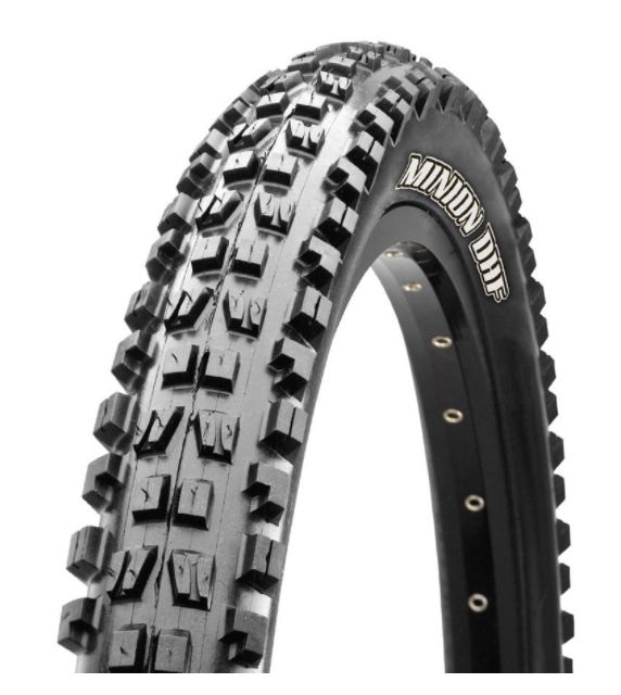 Maxxis, Minion DHF, Mountain Tire, 29''x2.50, Folding, Tubeless Ready, 3C Maxx Grip, EXO, Wide Trail, 60TPI, Black