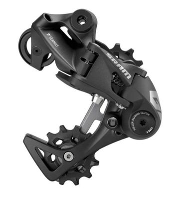 SRAM, GX DH, Rear Derailleur, Speed: 7, Cage: Medium, Black