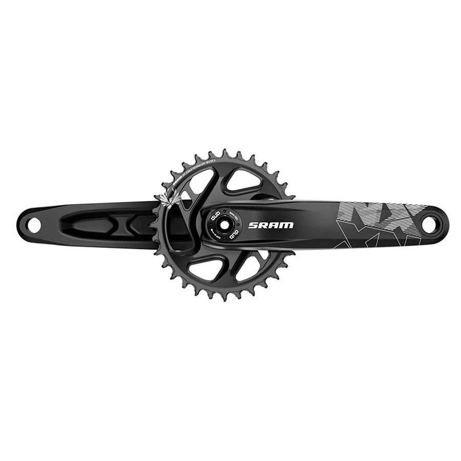 SRAM, NX Eagle DUB, Crankset, Speed: 12, Spindle: 28.99mm, BCD: Direct Mount, 32, DUB, 170mm, Black, Boost