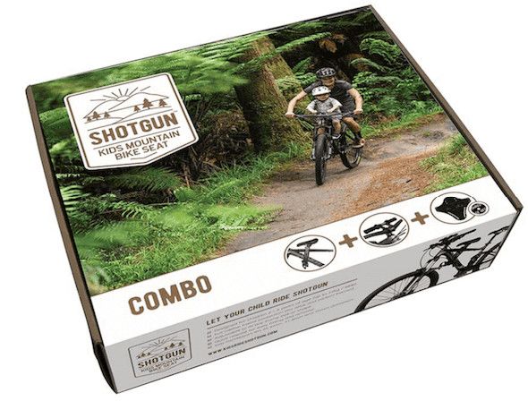 Shotgun, Child Seat &amp; Handlebar (Combo), Black