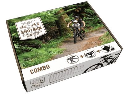 Shotgun, Child Seat &amp; Handlebar (Combo), Black