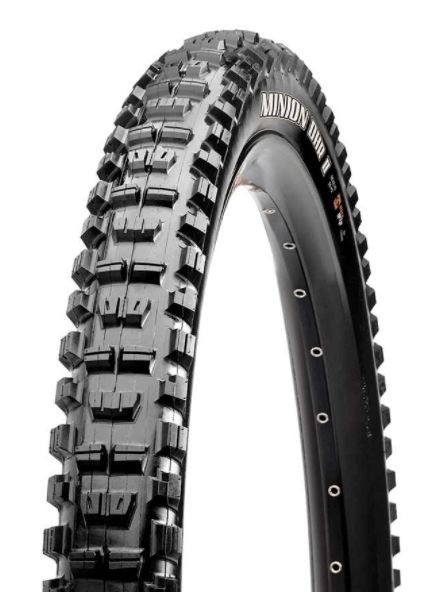 Maxxis, Minion DHR2, Mountain Tire, 27.5''x2.40, Folding, Tubeless Ready, 3C Maxx Terra, EXO+, Wide Trail, 60TPI, Black