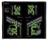 Fox, Decal Kit, Green
