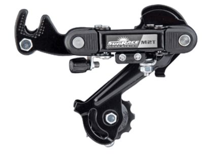 Sunrace, RDM2T, 7/6 Speed MTB Rear Derailleur, Short Cage, Bracket Mount