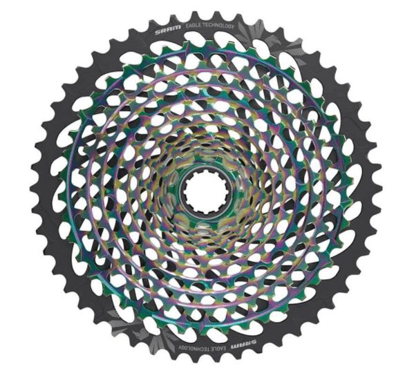 SRAM, XG-1299 XX1 Eagle, Cassette, Speed: 12, 10-50T, Rainbow