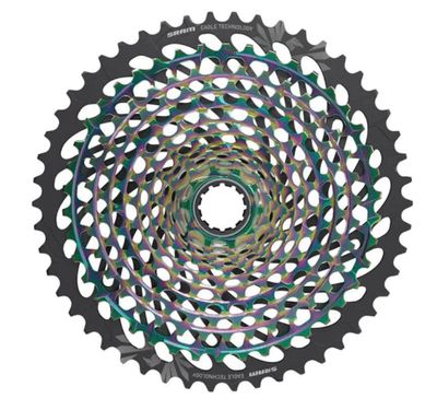 SRAM, XG-1299 XX1 Eagle, Cassette, Speed: 12, 10-50T, Rainbow
