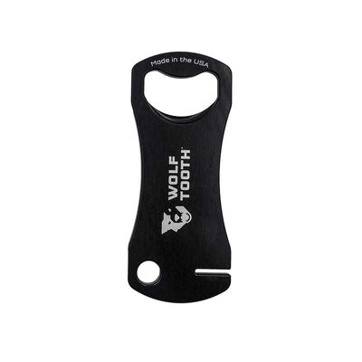 Wolf Tooth components, Bottle Opener with Rotor Truing Tool, Black