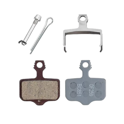 SRAM, Elixir, DB, Level, Level T, Level Tl, Disc Brake Pads, Shape: SRAM Level/2 Piece Road, Organic Powerful, Small, Pair
