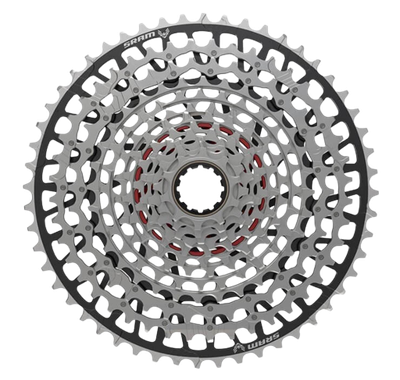 SRAM, XS-1297 XX Eagle T-Type, Cassette, Silver/Black, Speed: 12, 10-52T
