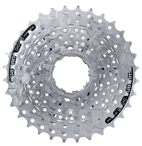 Shimano, CS-HG51, 8sp. cassette, 11-30T, 11-13-15-17-20-23-26-30