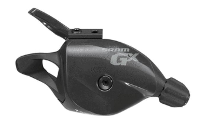 SRAM, GX DH, Trigger Shifter, Speed: 7, Combination: MatchMaker X, Black