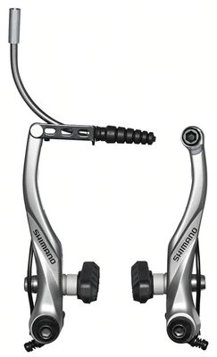 Shimano, Alivio BR-T4000, V-Brake, Rear, Silver