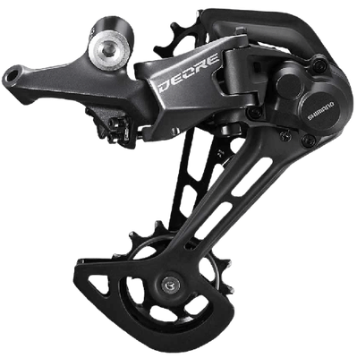 Shimano, RD-M6100, Rear Derailleur, Speed: 12, Cage: SGS, Black
