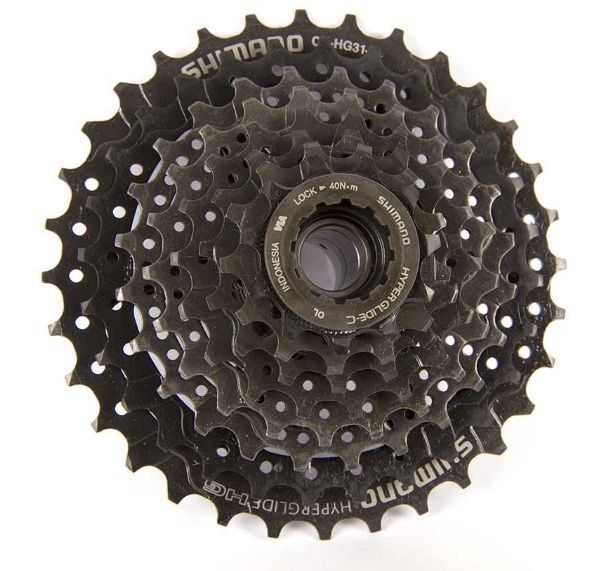 Shimano, CS-HG31, 8sp. cassette, 11-32T, 11-13-15-18-21-24-28-32
