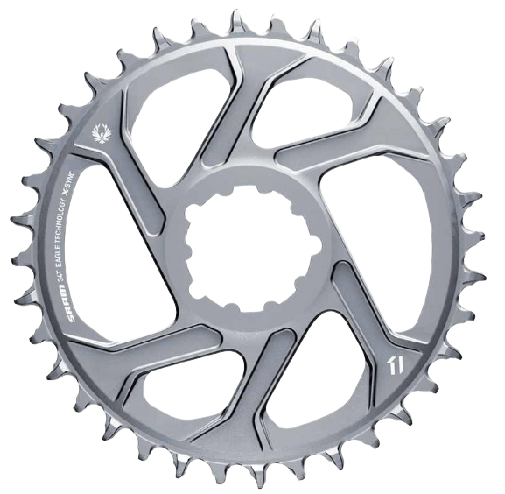 SRAM, X-SYNC 2 X01 Eagle Polar Grey, Chainring, Teeth: 30, Speed: 12, BCD: Direct Mount, Single, Alloy, Offset 3mm, Grey