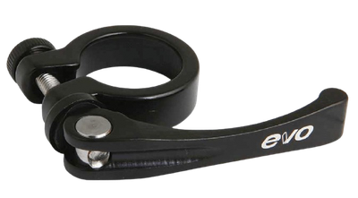 EVO, E-Force XL, Seatpost Clamp, 31.8mm, Black