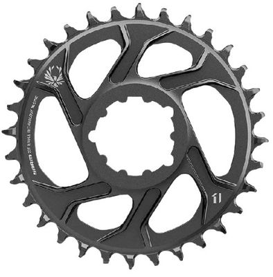 SRAM, X-SYNC 2 Steel 3mm, Chainring, Teeth: 32, Speed: 11/12, BCD: Direct Mount, Single, Steel, Black
