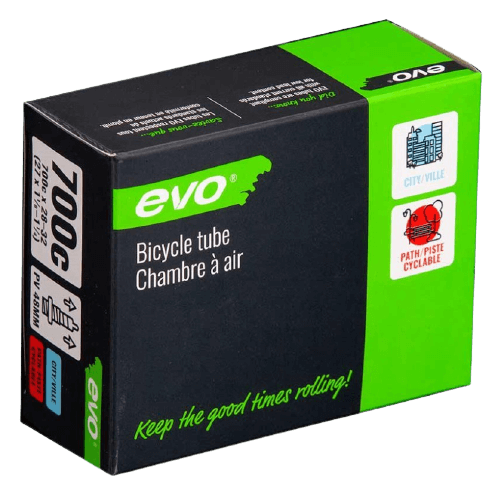EVO, Presta, Tube, Length: 60mm, 700C, 28-32C