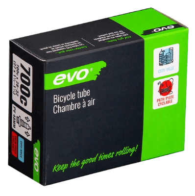 EVO, Presta, Tube, Length: 60mm, 700C, 28-32C
