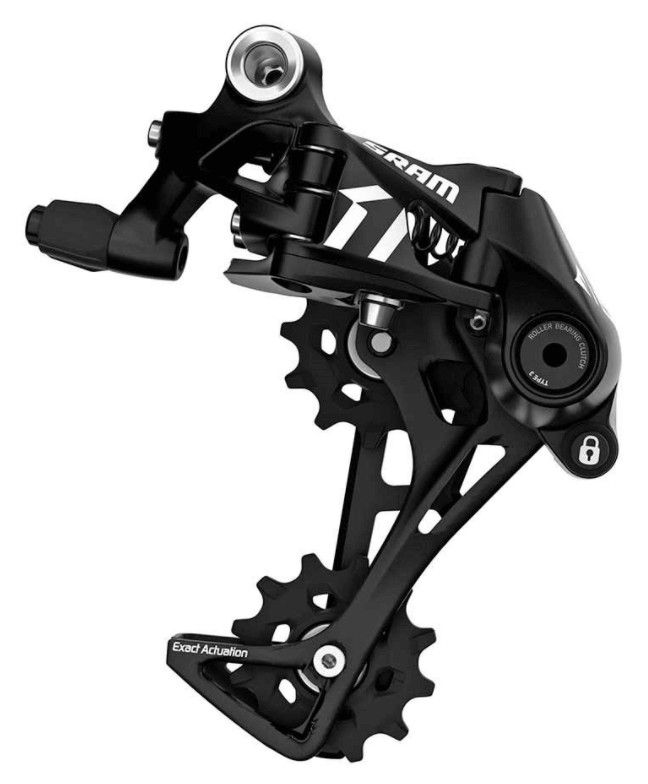 SRAM, Apex 1, Rear derailleur, 11sp., Long cage, Black