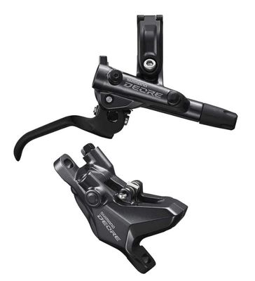 Shimano, Deore BL-M6100 / BR-M6100, MTB Hydraulic Disc Brake, Rear, Post mount, Disc: Not included, Black