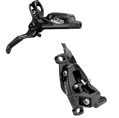 SRAM, G2 R, MTB Hydraulic Disc Brake, Front, Post mount, Black