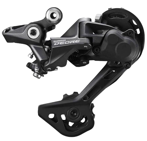 Shimano, RD-M5120, Rear Derailleur, Speed: 10/11, Cage: SGS, Black