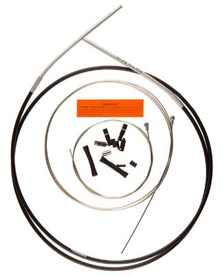 SRAM, SlickWire Brake Cable Kit, Brake Cable and Housing Set, Stainless Steel, Black, Kit