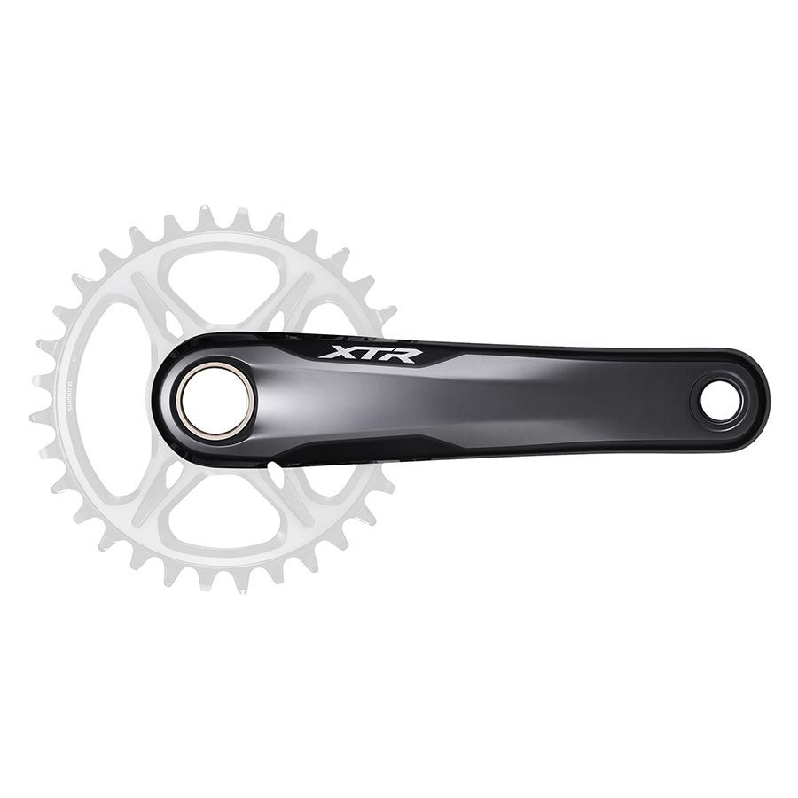 Shimano, XTR FC-M9125-1, Crankset, Speed: 11/12, Spindle: 24mm, BCD: Direct Mount, No Chainring, Hollowtech II, 175mm, Grey, SuperBoost+, IFCM91251EXX