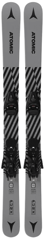 Atomic, Punx Jr. w/ N Colt 7 Binding Black/Gray, 110cm