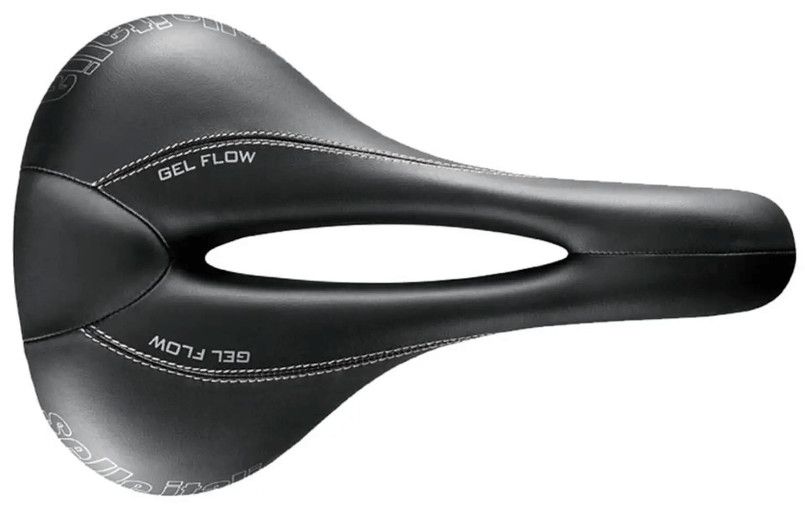 Selle Italia, Donna Gel Flow, Saddle, Ws, 344g, Black