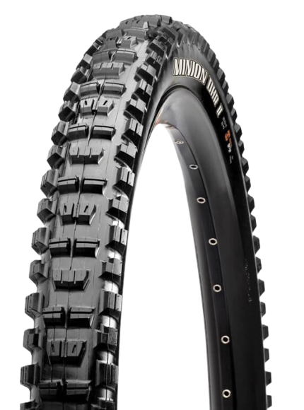Maxxis, Minion DHR2, Mountain Tire, 27.5''x2.40, Folding, Tubeless Ready, 3C Maxx Grip, Double Down, Wide Trail, 120x2TPI, Black