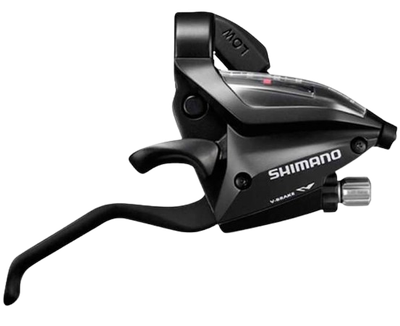 Shimano, Altus ST-EF500, Shifter-Brake Lever, Speed: 3x8, Black, Set