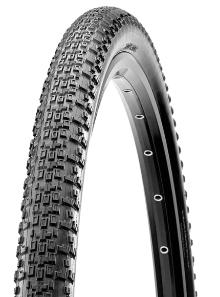 Maxxis, Rambler, Gravel Tire, 650x47C, Folding, Tubeless Ready, Dual, EXO, 120TPI, Black