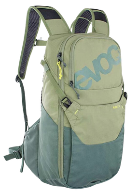EVOC, Ride 16, Hydration Bag, Volume: 16L, Bladder: Not included, Light Olive - Olive