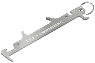 Lezyne, Chain Gauge, Chain Tool, Compatibility: 5-12 sp.