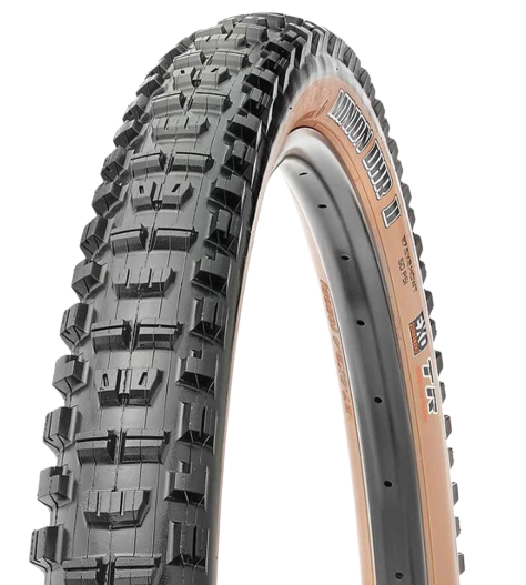 Maxxis, Minion DHR2, Mountain Tire, 29''x2.40, Folding, Tubeless Ready, Dual, EXO, Wide Trail, 60TPI, Tanwall