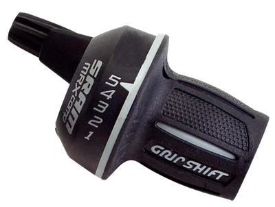 SRAM, MRX Comp, Gripshift shifter, 5sp Rear, Shimano compatible