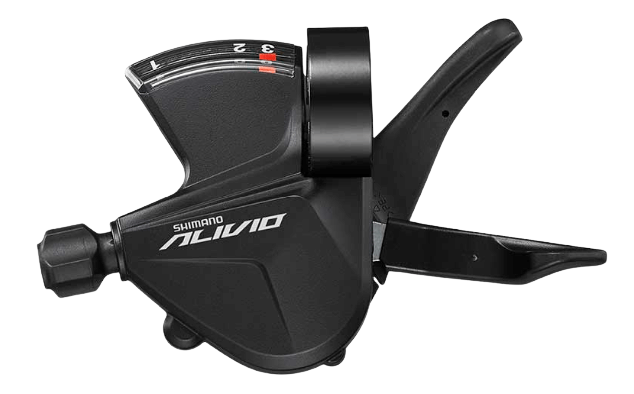 Shimano, Alivio SL-M3100, Trigger Shifter, Speed: 3, Black