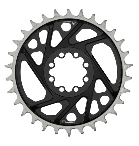SRAM, Eagle T-Type DM XX 3mm Offset, Chainring, Teeth: 32, Speed: 12, BCD: Direct Mount, Aluminum, Black