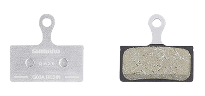 Shimano, G-Type, Disc Brake Pads, Shape: Shimano G05A-RX, Resin, Pair