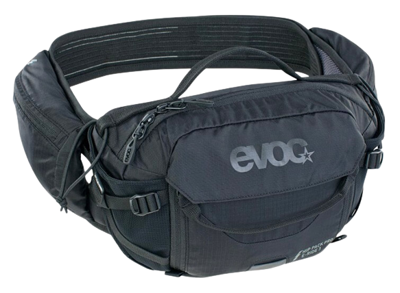 EVOC, Hip Pack Pro E-Ride, Hydration Bag, Volume: 3L, Bladder: Not included, Black