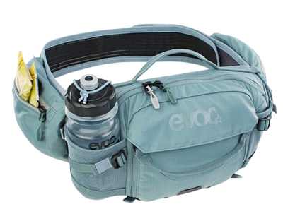 EVOC, Hip Pack Pro E-Ride, Hydration Bag, Volume: 3L, Bladder: Not included, Steel